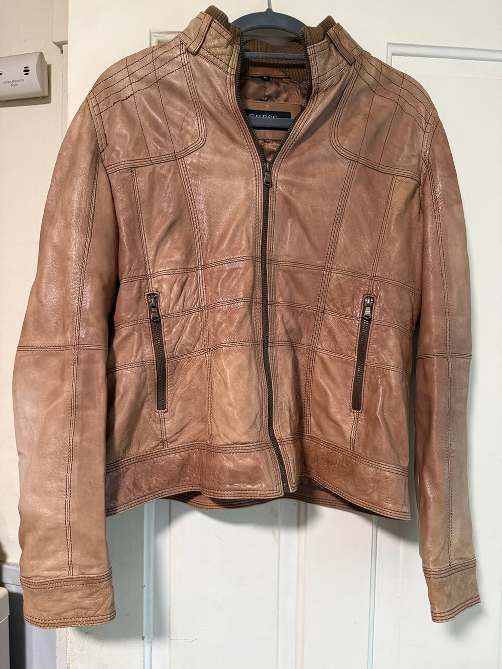 Women’s GUESS genuine leather coat